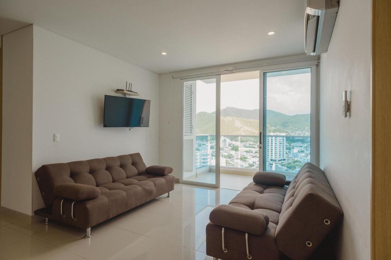 Edificio Reserva Del Mar, Apartamentos 1618, 1614 Y 1714 Santa Marta  Bagian luar foto
